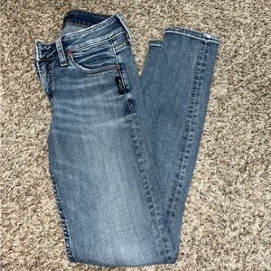Women’s silver jeans Avery Skinny size W25 L29